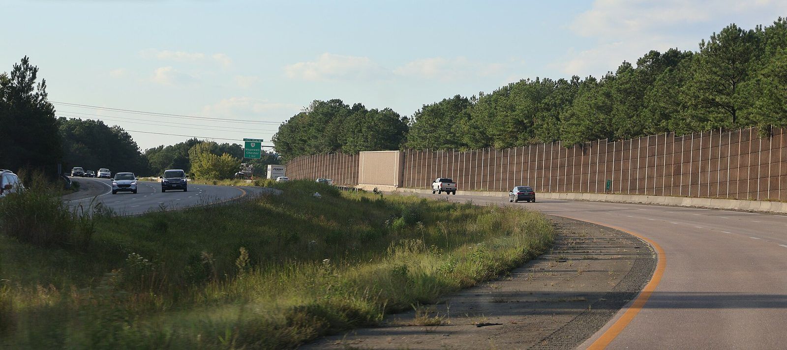 Interstate 295 North in Chesterfield County (September 2023) 01