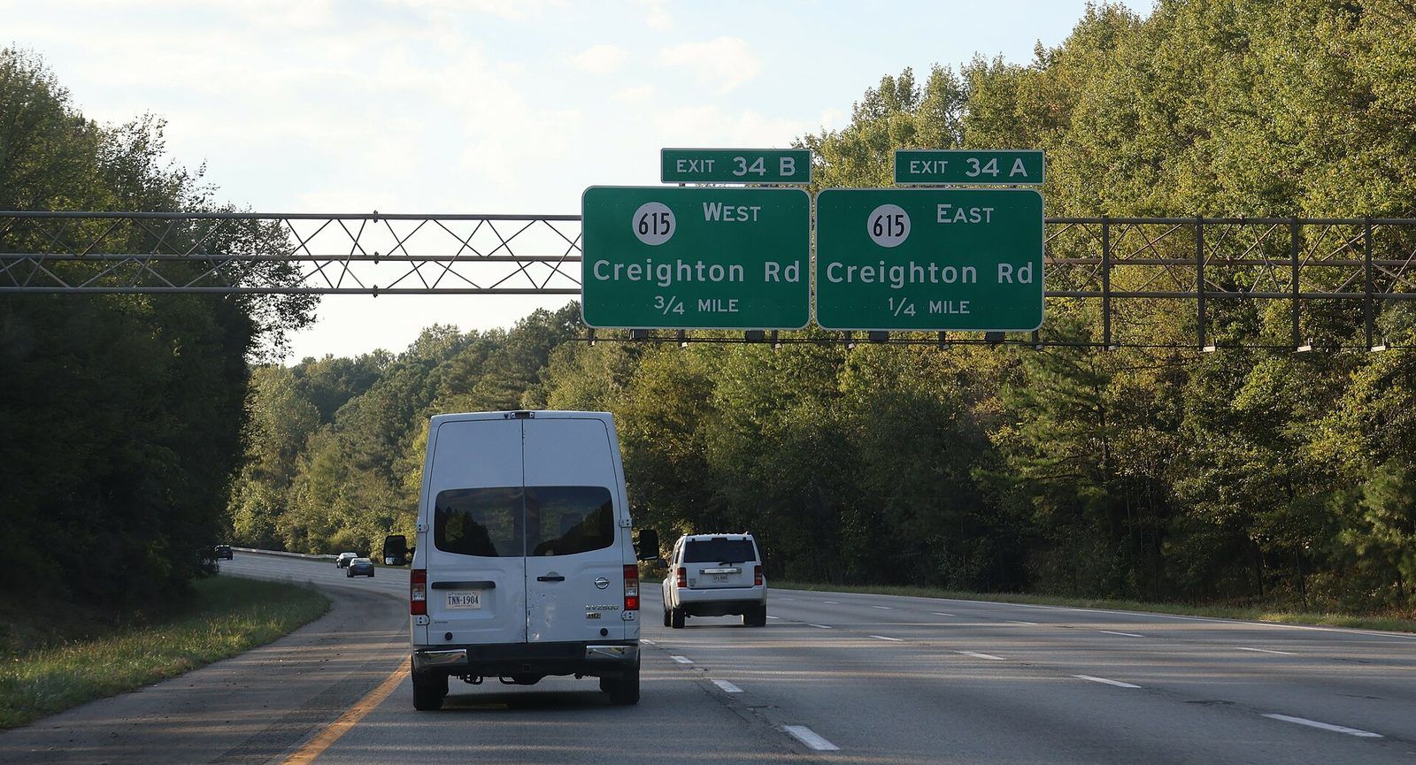 Interstate 295 North in Hanover County (September 2023) 01