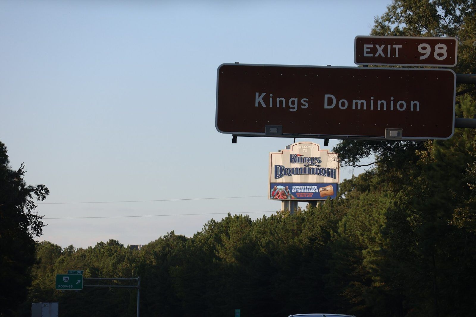 Interstate 95 North in Hanover County (September 2023) 06