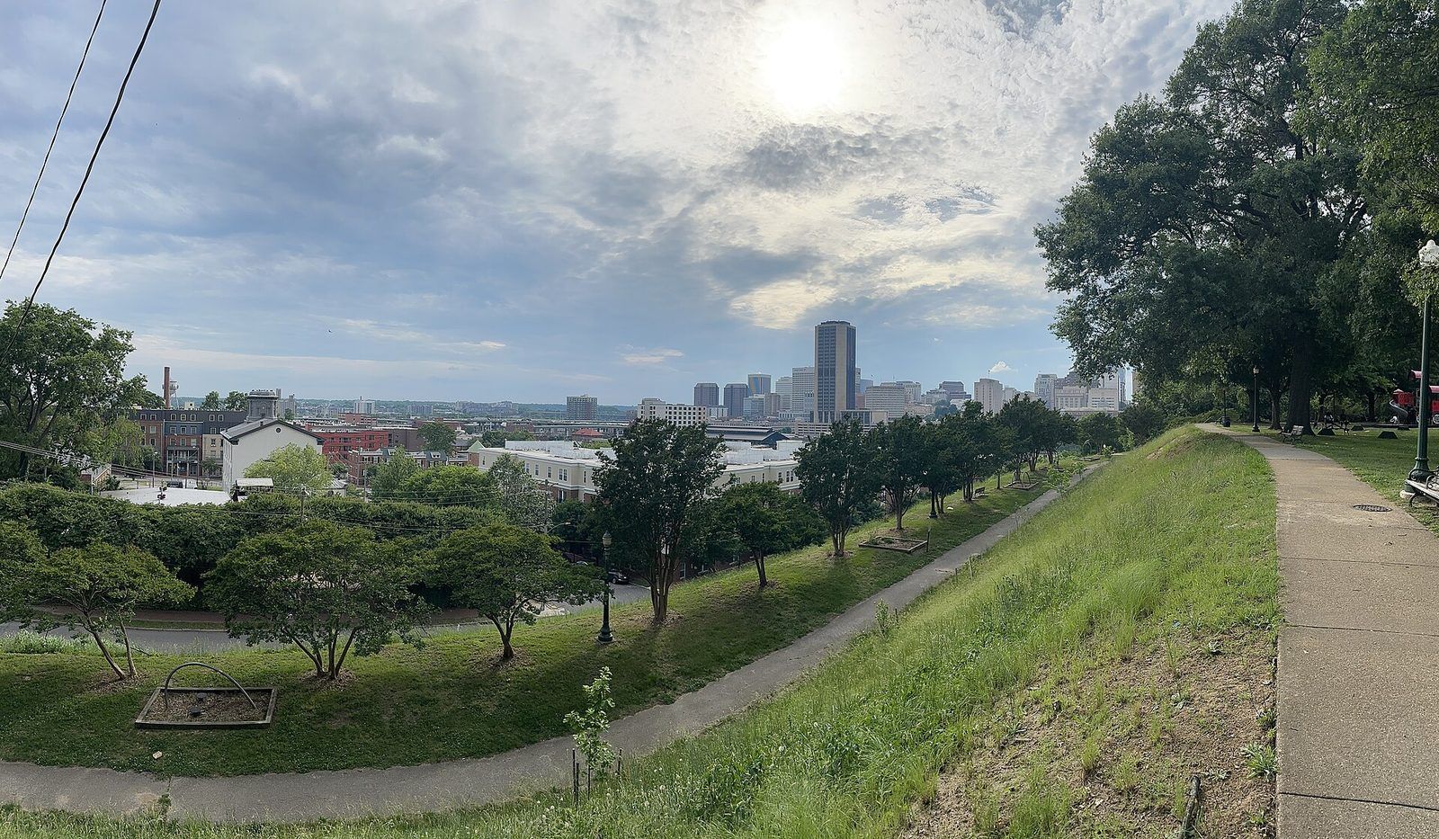 Richmond, Virginia from Jefferson Park